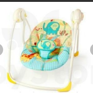 Bright Starts Sunnyside Safari Portable Baby Swing